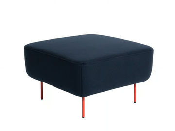 HOFF - Upholstered square fabric pouf by Petite Friture - view 2